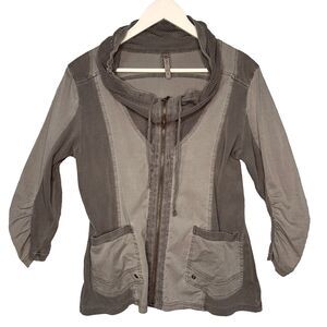 XCVI Fjord Full Zip Jacket Size Medium